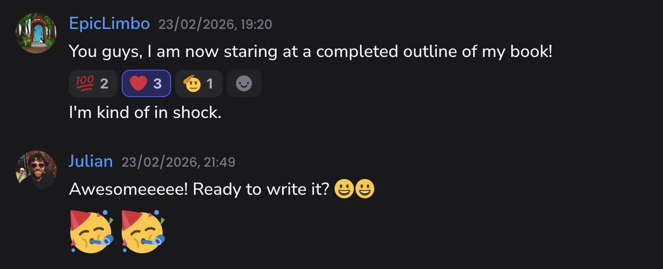 Discord thread with EpicLimbo