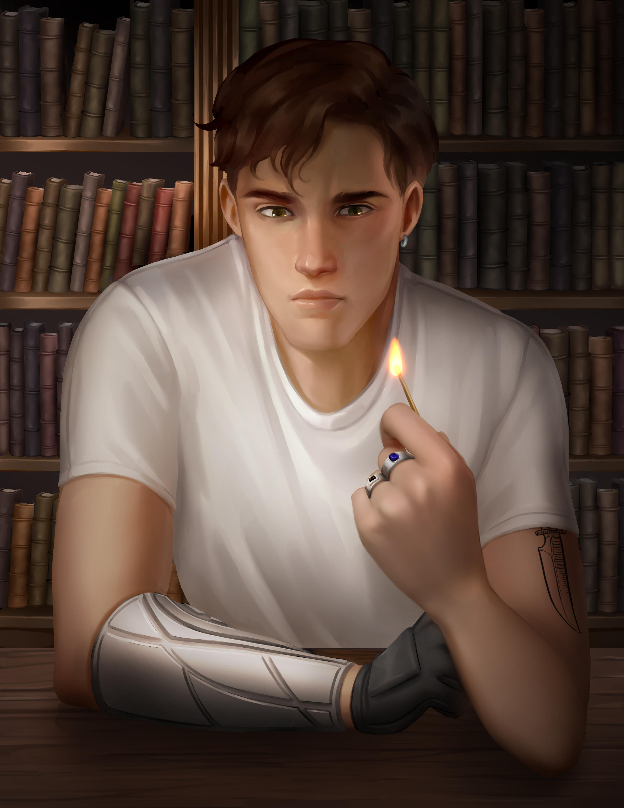 Leon — character from the Arrow Minded Trilogy